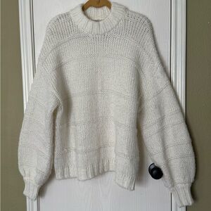 Urban Outfitters White Knit Sweater